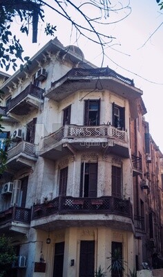 View of an old building in Cairo