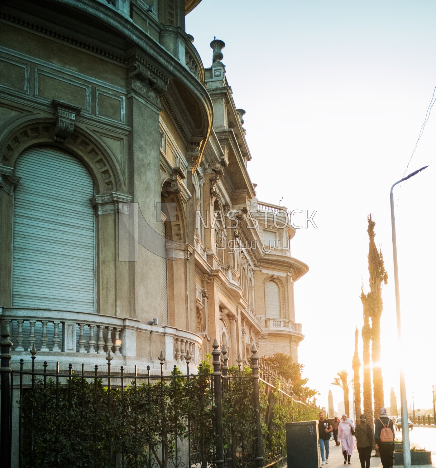 View of an old building in Cairo