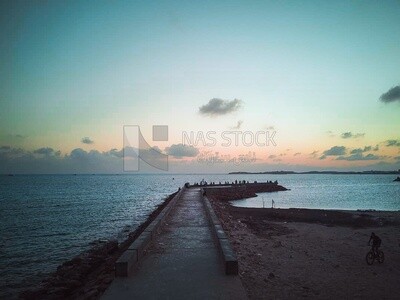 The path leading to the sea