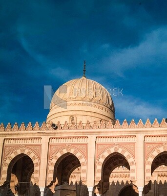 View of the mosque of Ahmed al-badawi, Mosque in Tanta