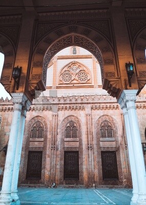 View of the mosque of Ahmed al-badawi, Mosque in Tanta