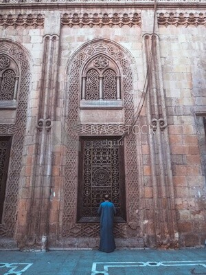 View of the mosque of Ahmed al-badawi, Mosque in Tanta