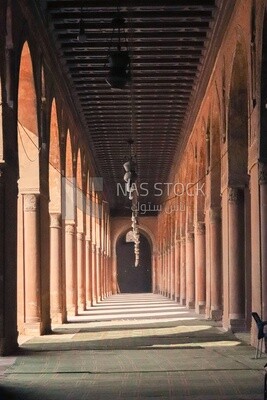 Arches of Ahmad ibn tulun mosque in Cairo, Tourism in Egypt, Famous landmarks in Egypt