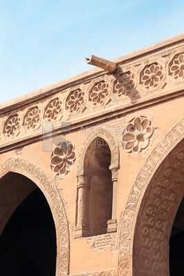 Arches of Ahmad ibn tulun mosque in Cairo, Tourism in Egypt, Famous landmarks in Egypt