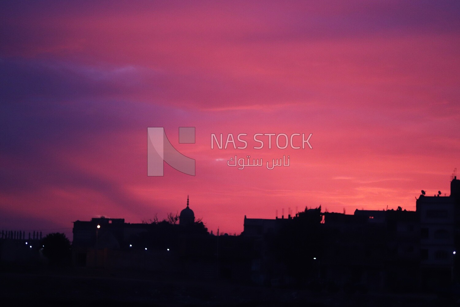 View of the sky and buildings