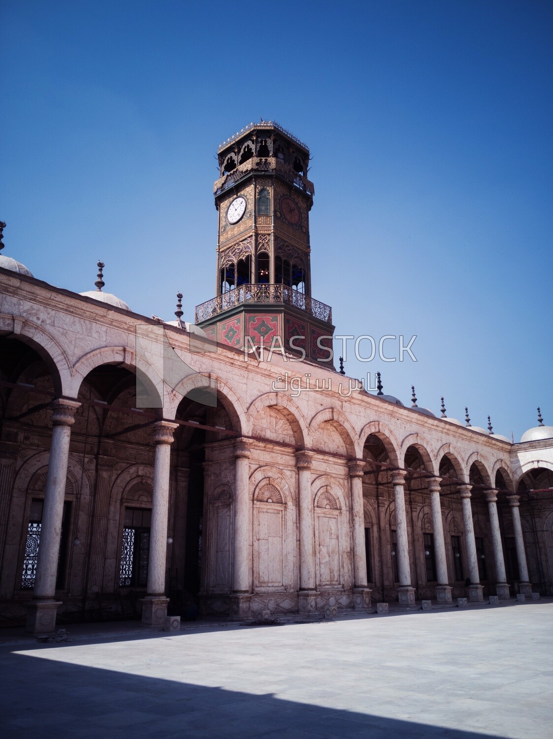 Clock tower at the Citadel of Saladin, History, Tourism in Egypt