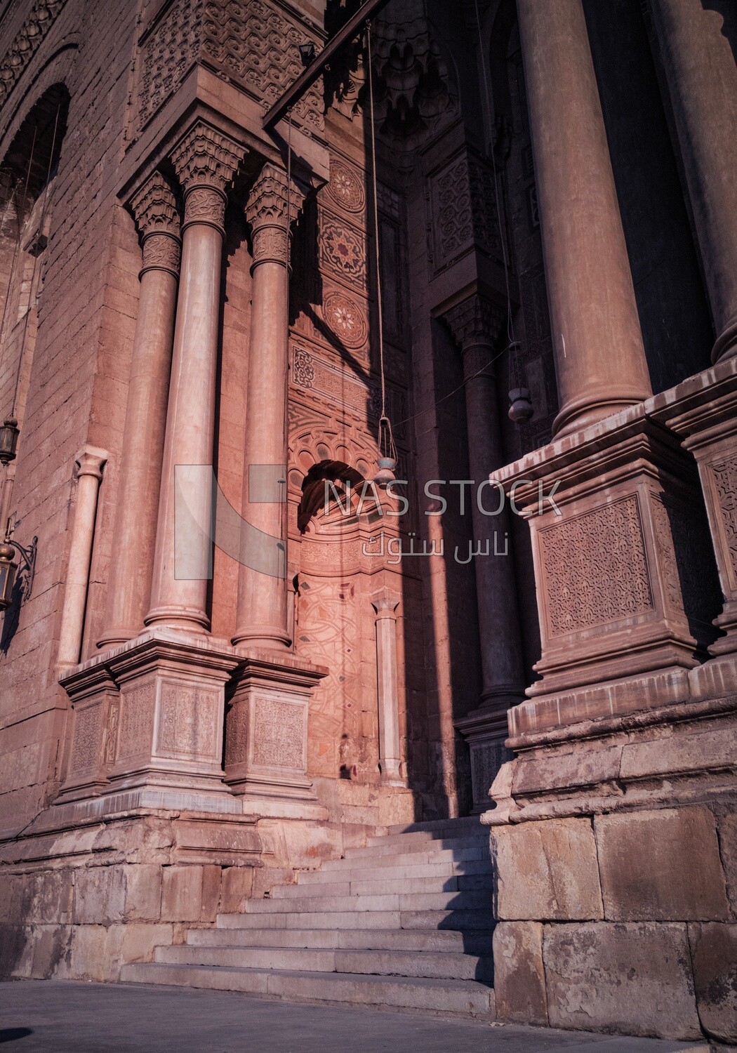 The entrance of Al-Rifai mosque, tourism in Egypt