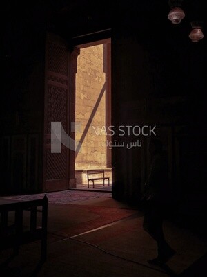 View of the Sultan Hassan Mosque in Cairo, History, Tourism in Egypt