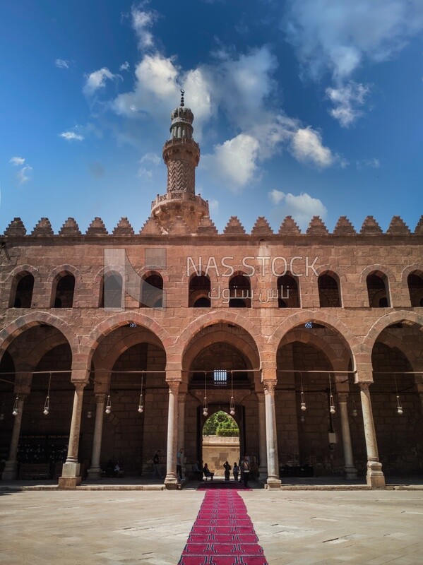 Al-Nasir Muhammad Mosque, History, Tourism in Egypt