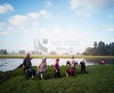 Rice farmers in the Cedar Nurseries, Farm &amp; Agriculture, Cedar Nurseries