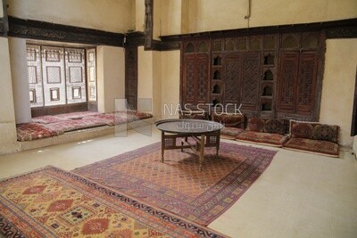 View of one of the rooms at El Sehemy house, History, Tourism in Egypt