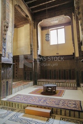 View of one of the rooms at El Sehemy house, History, Tourism in Egypt