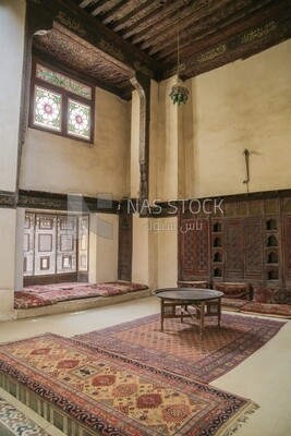 View of one of the rooms at El Sehemy house, History, Tourism in Egypt