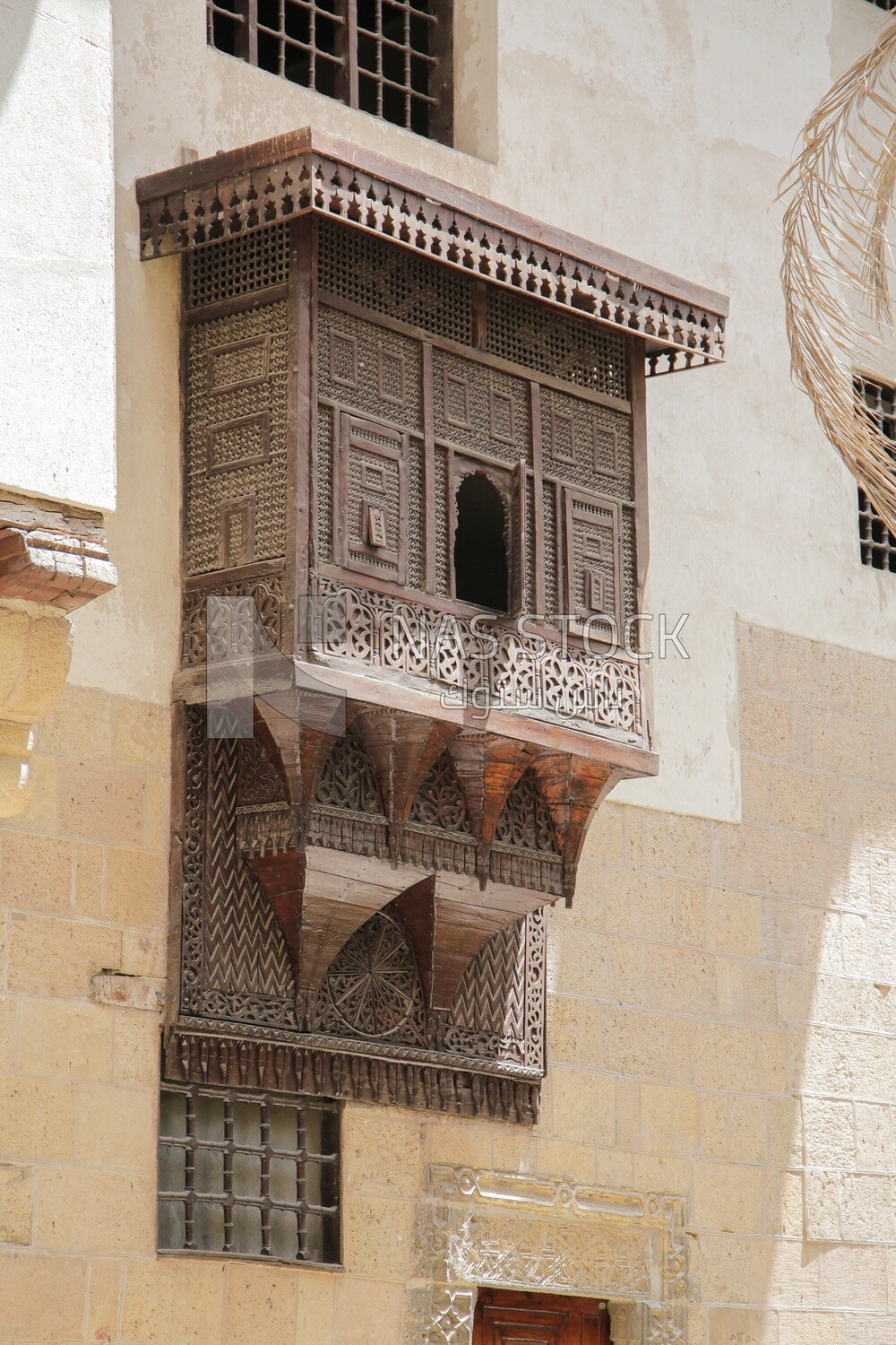 One of the mashrabiya windows at El Sehemy house, History, Tourism in Egypt