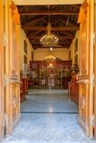 View from inside the small church beside the tombs, History, Tourism in Egypt