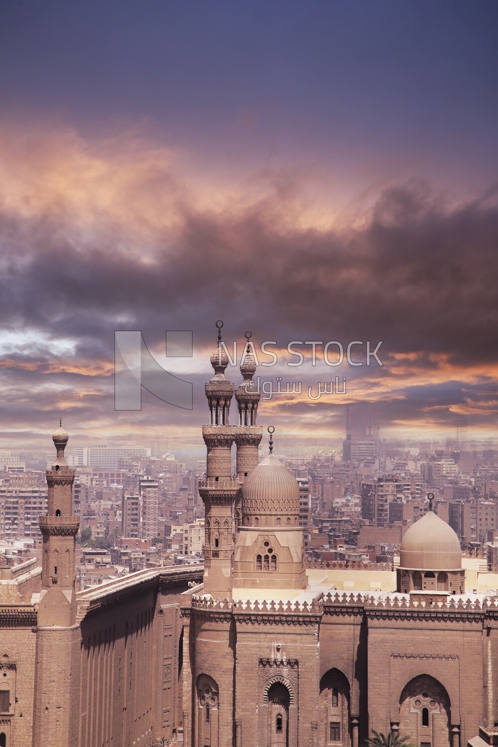 View of the Sultan Hassan Mosque in Cairo, History, Tourism in Egypt