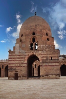 Ablution basin in Ahmed Ibn Tulun Mosque, Cairo, Egypt