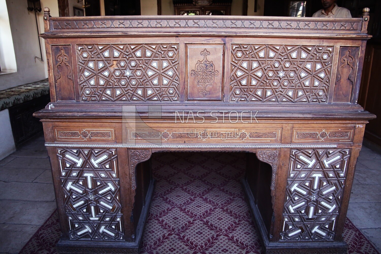 Antique furniture at the Gayer Anderson Museum,Egypt