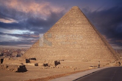 Great Pyramid &quot;Pyramid of Khufu&quot; in Giza.Egypt