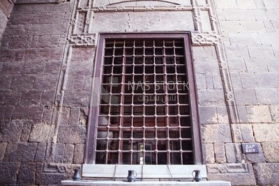 Wooden window, Egyptian Museums, Cairo, Egypt