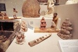 Exhibits and artifacts at the National Museum of Civilization, Cairo, Egypt