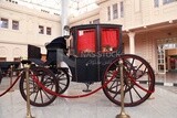 Royal carriage displayed in the Royal Chariot Museum, Cairo, Egypt