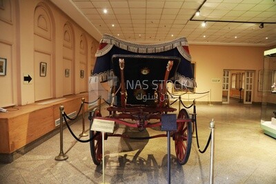 French-made semi-automatic carriage,  in the Royal Vehicles Museum. Egypt