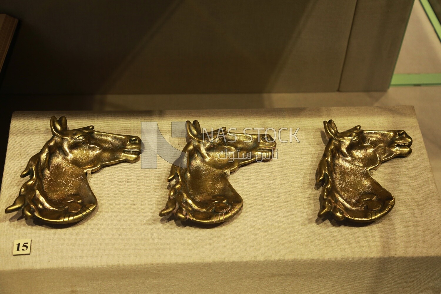 Brooch, Horses, Three Horses, Horse Heads , Royal Chariots Museum, Cairo, Egypt