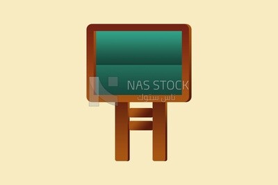 Green board, icons and templates, vector illustrator