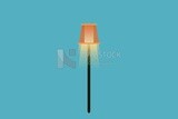 Floor lamp, icons and templates, vector illustrator