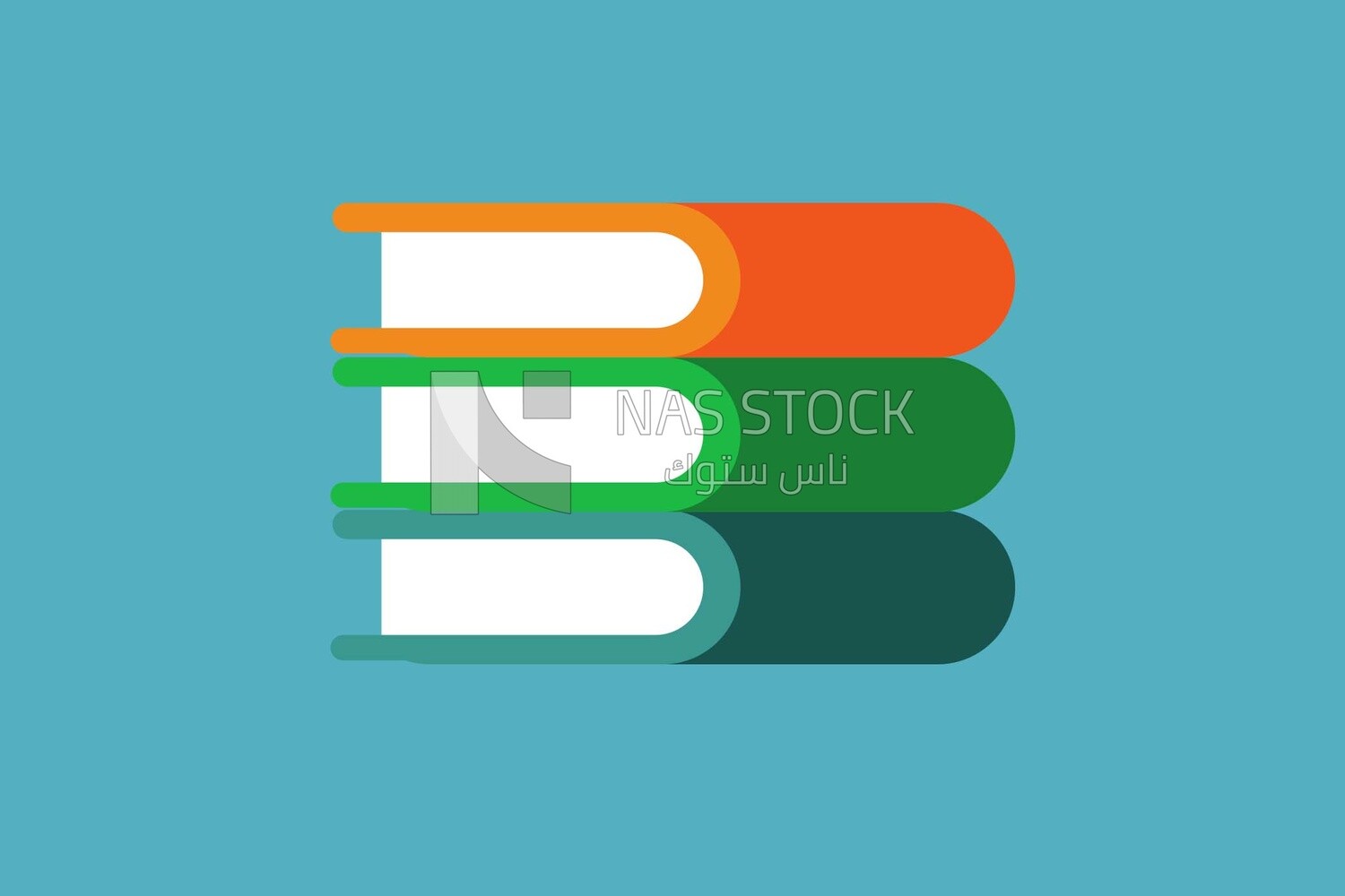 Books, icons and templates, vector illustrator