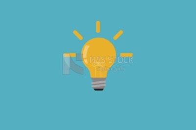 Lamp icon, icons and templates, vector illustrator