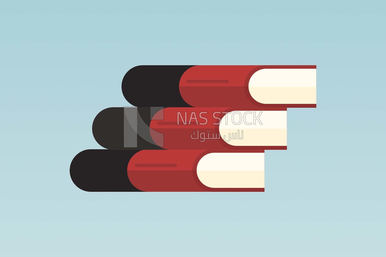 Books, icons and templates, vector illustrator