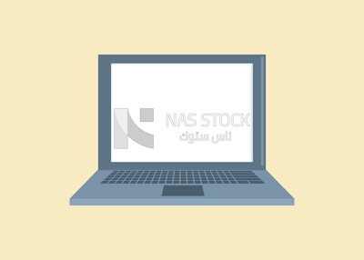 Laptop, icons and templates, vector illustrator