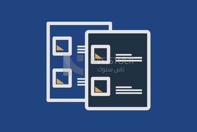 Documents, icons and templates, vector illustrator