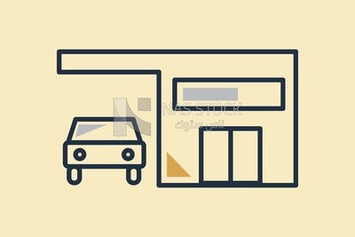 Drive-thru icon, icons and templates, vector illustrator