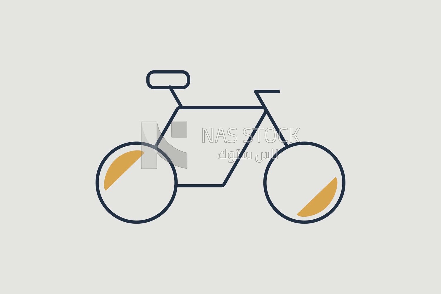 Bicycle, icons and templates, vector illustrator