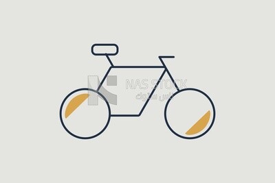 Bicycle, icons and templates, vector illustrator