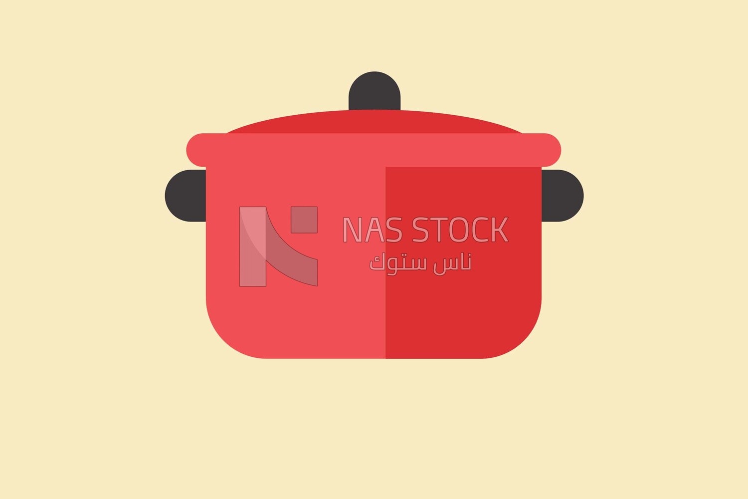 Kitchen pot, icons and templates, vector illustrator