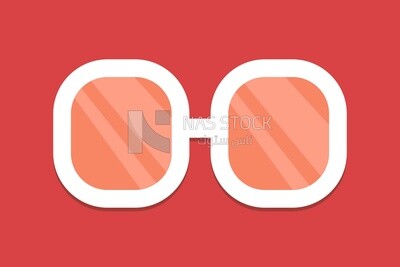 Glasses, icons and templates, vector illustrator