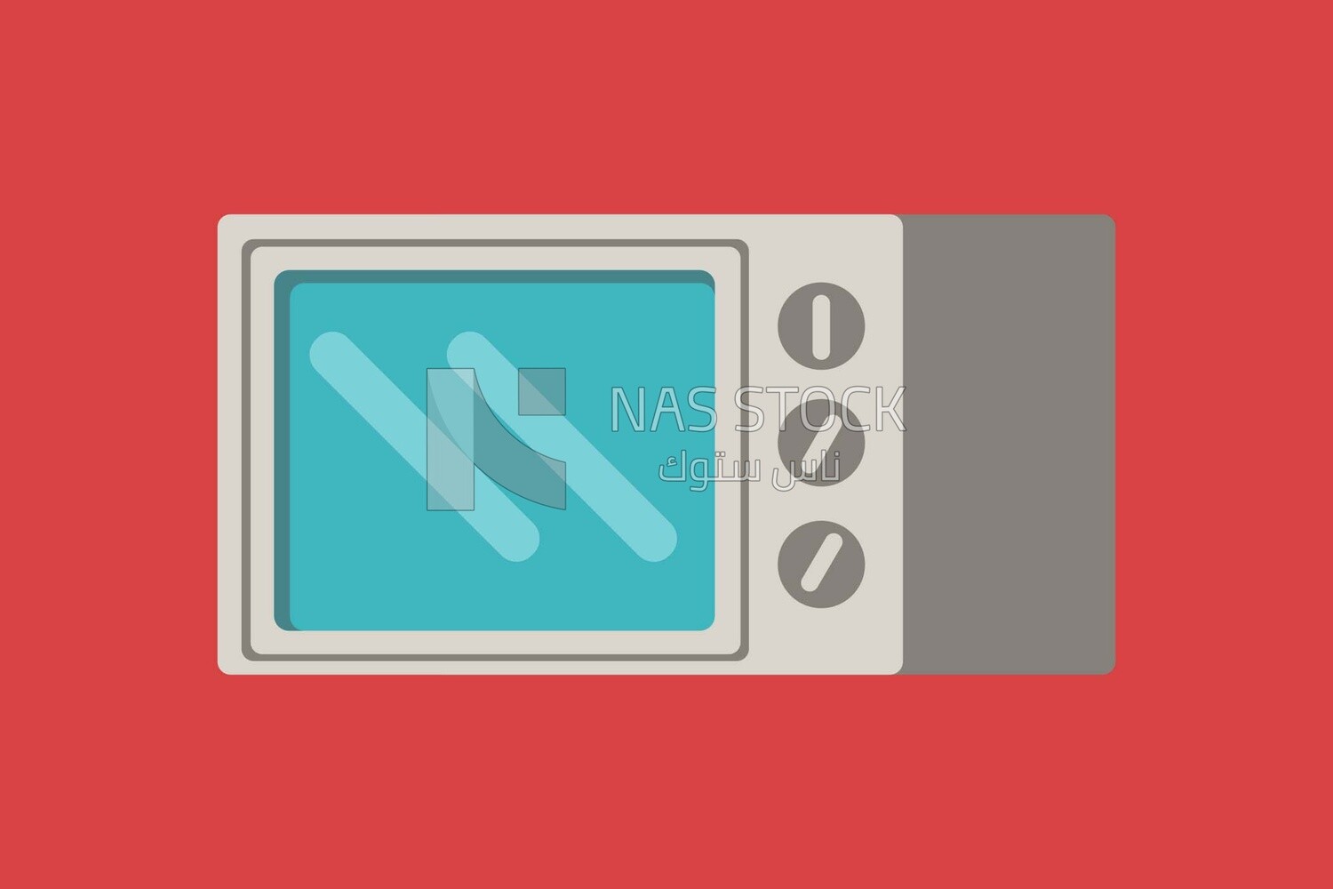 Microwave, icons and templates, vector illustrator