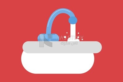 Sink, icons and templates, vector illustrator