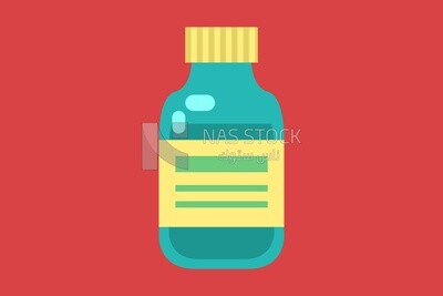 Bottle icon, icons and templates, vector illustrator