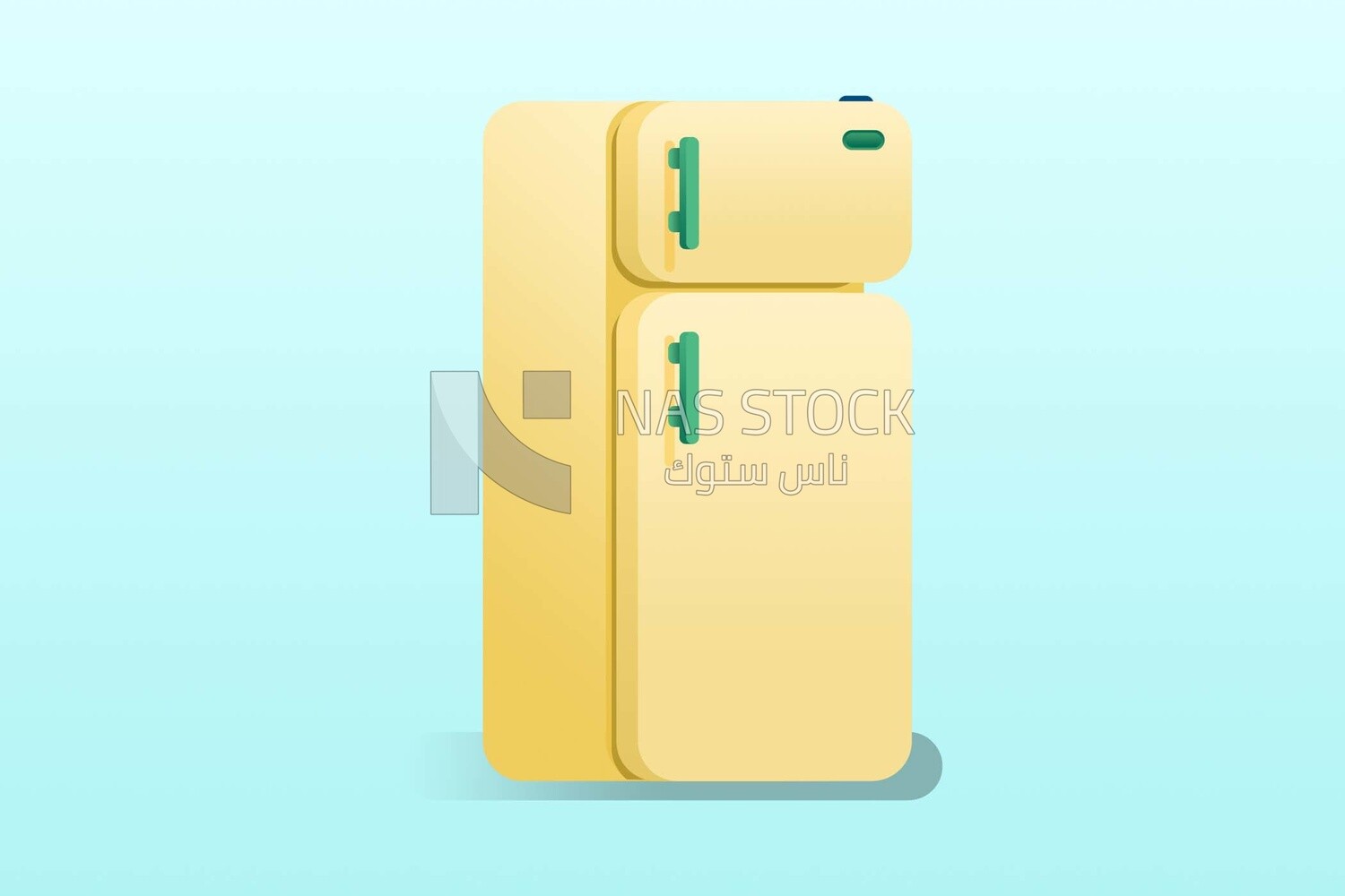 Fridge, icons and templates, vector illustrator