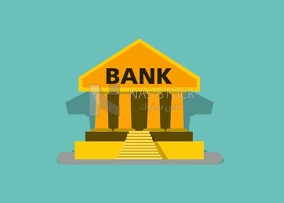 Bank Building icon, icons and templates, vector illustrator
