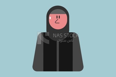 شخصية امراة خليجية ، فيكتور اليستريتور