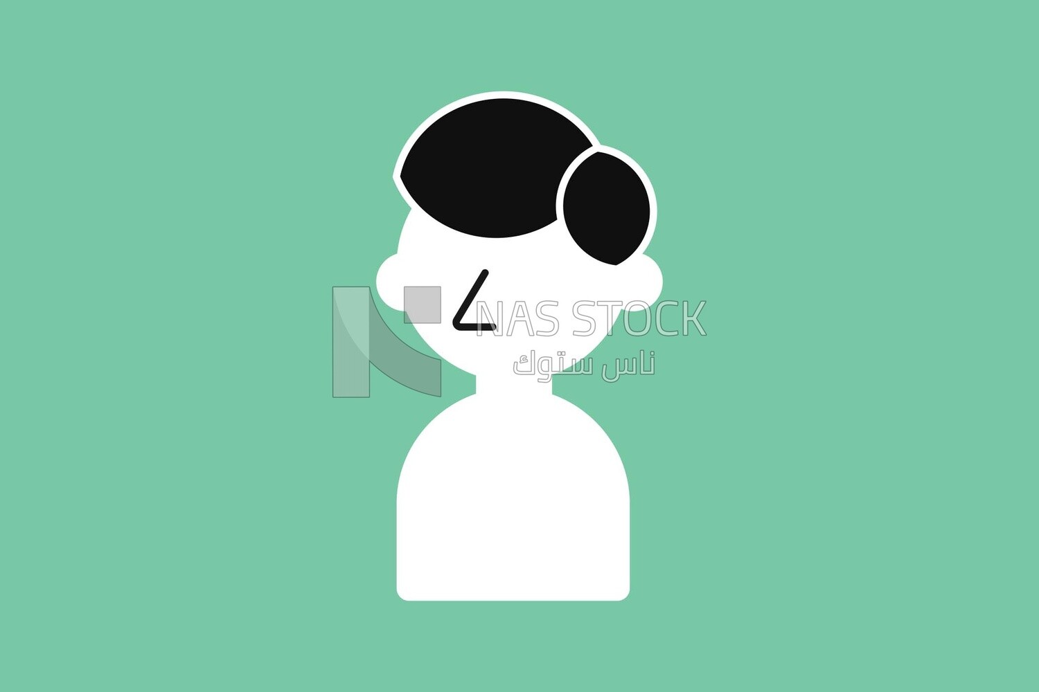 Character of a boy, vector illustrator