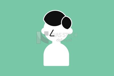 Character of a boy, vector illustrator