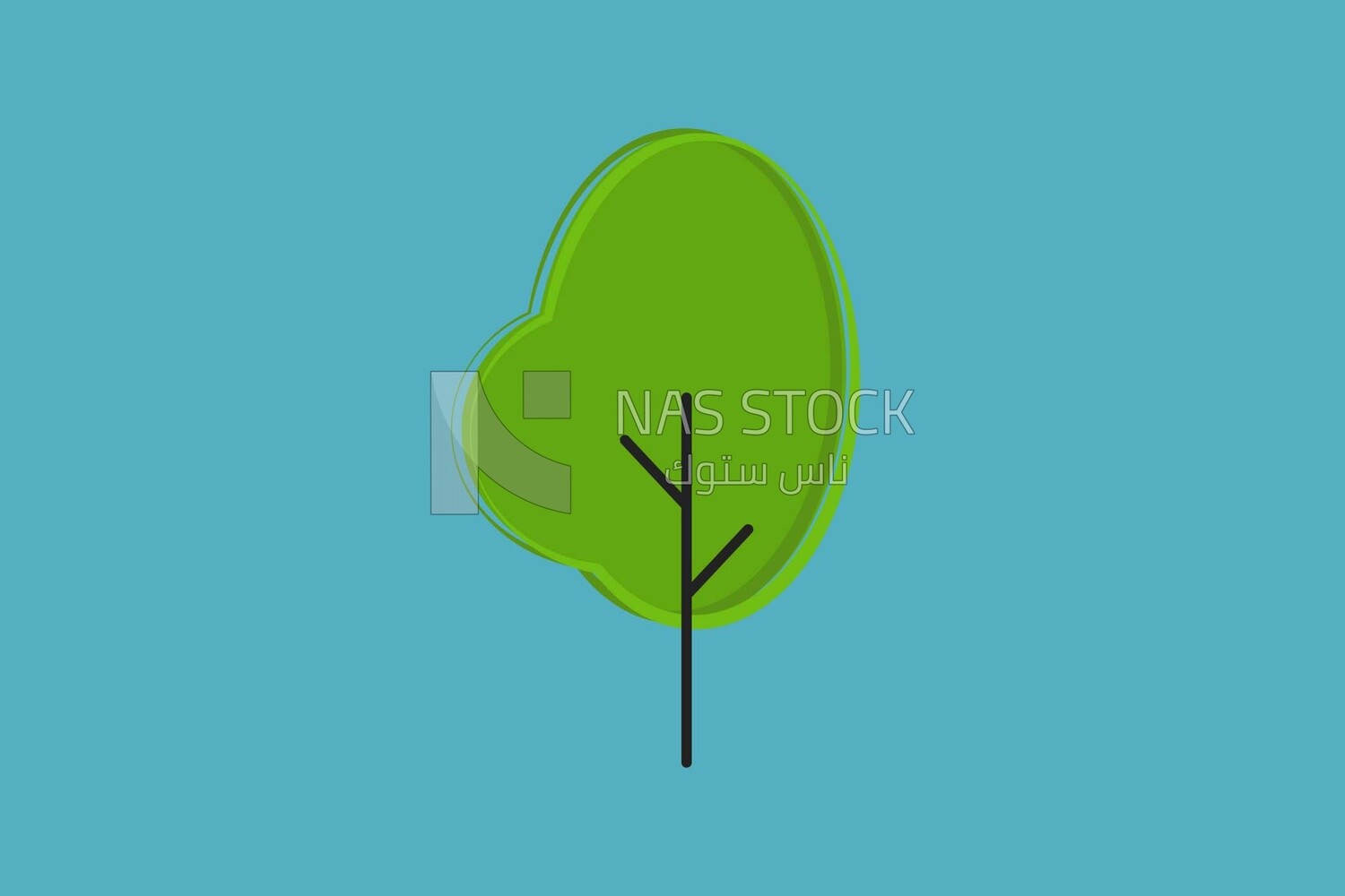 Tree, icons, templates and vector illustrator