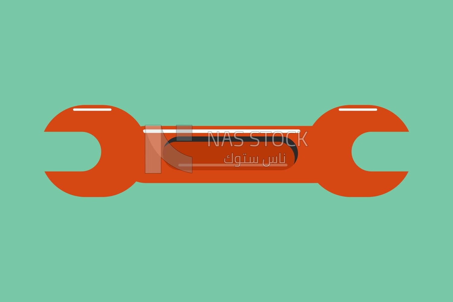Wrench tool, icons, templates and vector illustrator